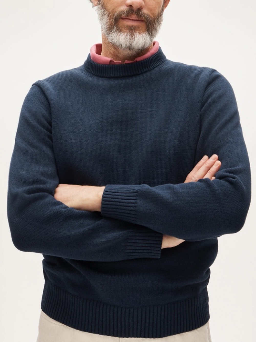 NWT J. Crew Men's Heritage Cotton Crewneck Sweater